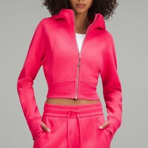 NWT Scuba Cropped Hoodie